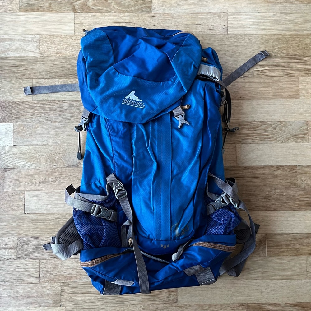 Gregory Blue Hiking Backpack